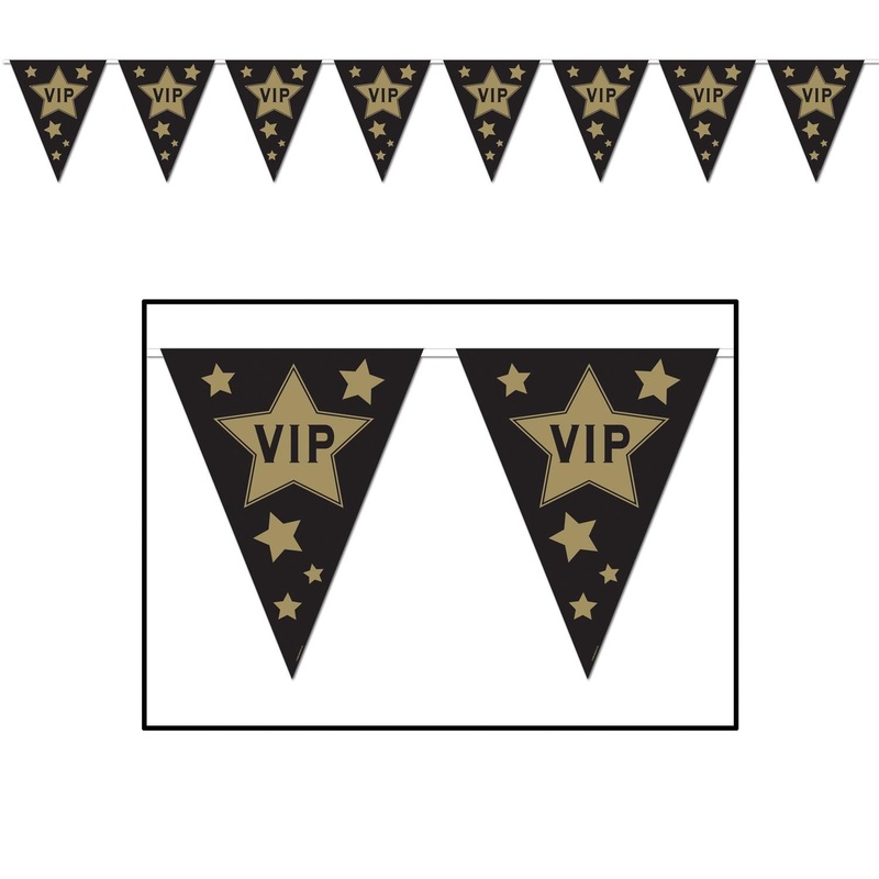 VIP Party Pennant Banner