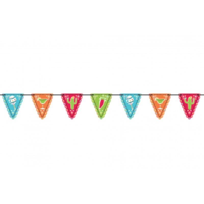 Mexican Fiesta Pennant Banner