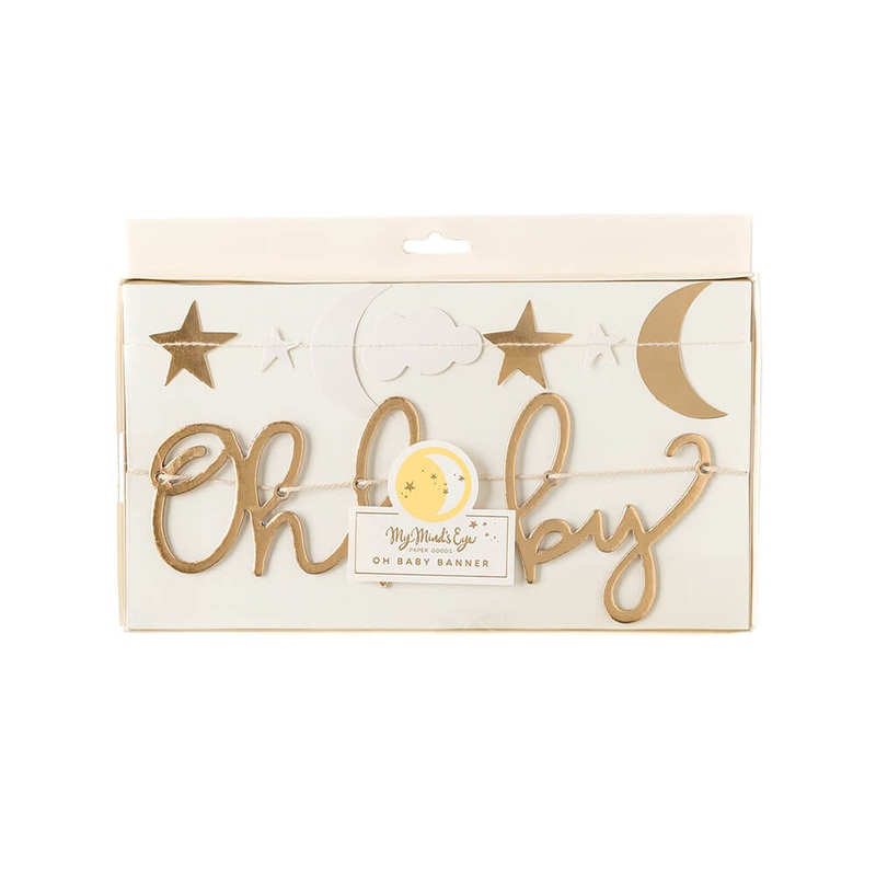 Oh Baby, Baby Shower Banner Set