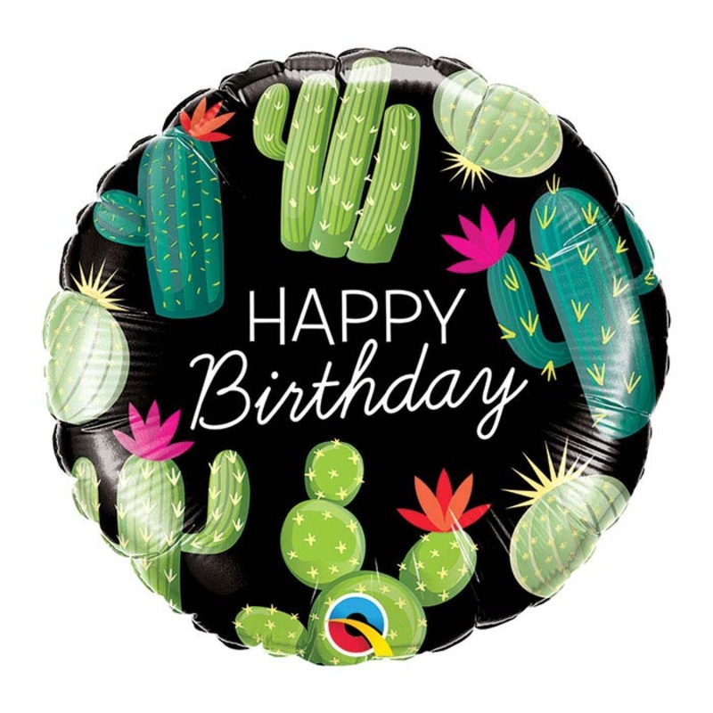Birthday Cactus Balloon