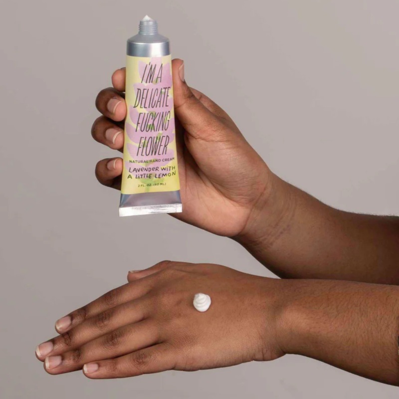 Blue Q Hand Cream 'I'm A Delicate Fucking Flower'