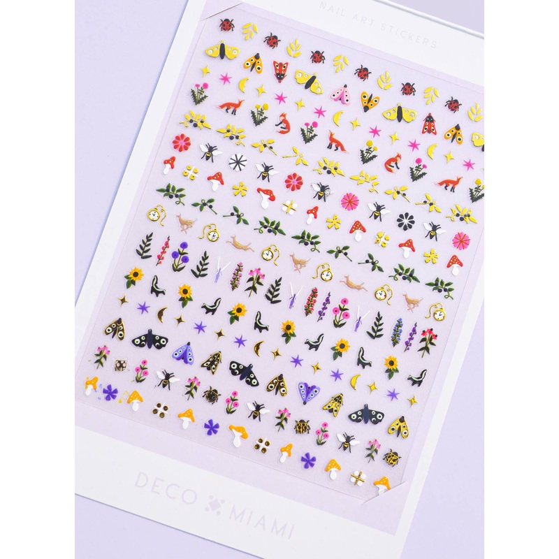 Nail Art Stickers - Wildflower