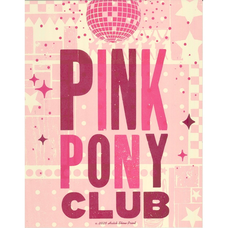 Pink Pony Club Poster