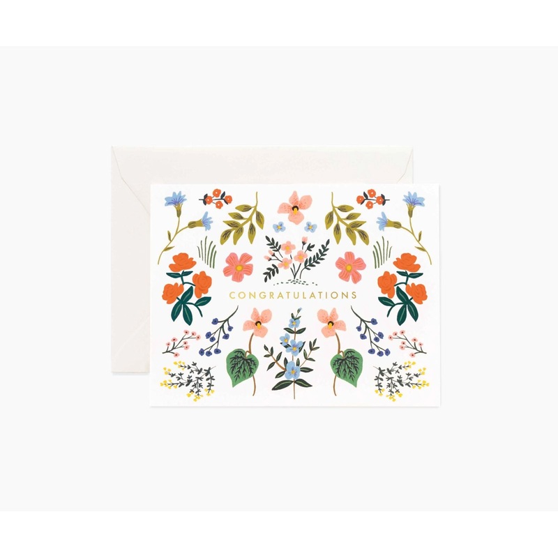 Rifle Paper Co. Congratulations Card - Wildwood