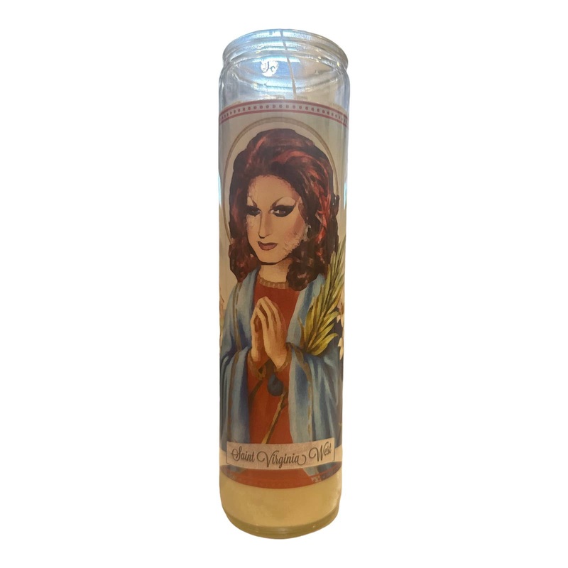 'Saint Virginia West'  Luminary Candle