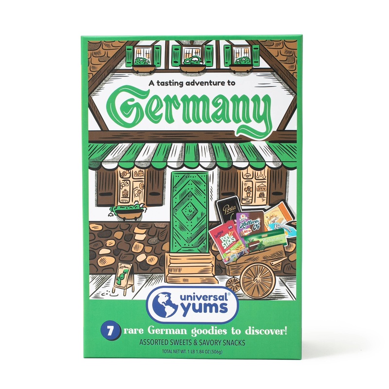 Universal Yums Germany Tasting Adventure | Chocolate & Snacks Gift Box