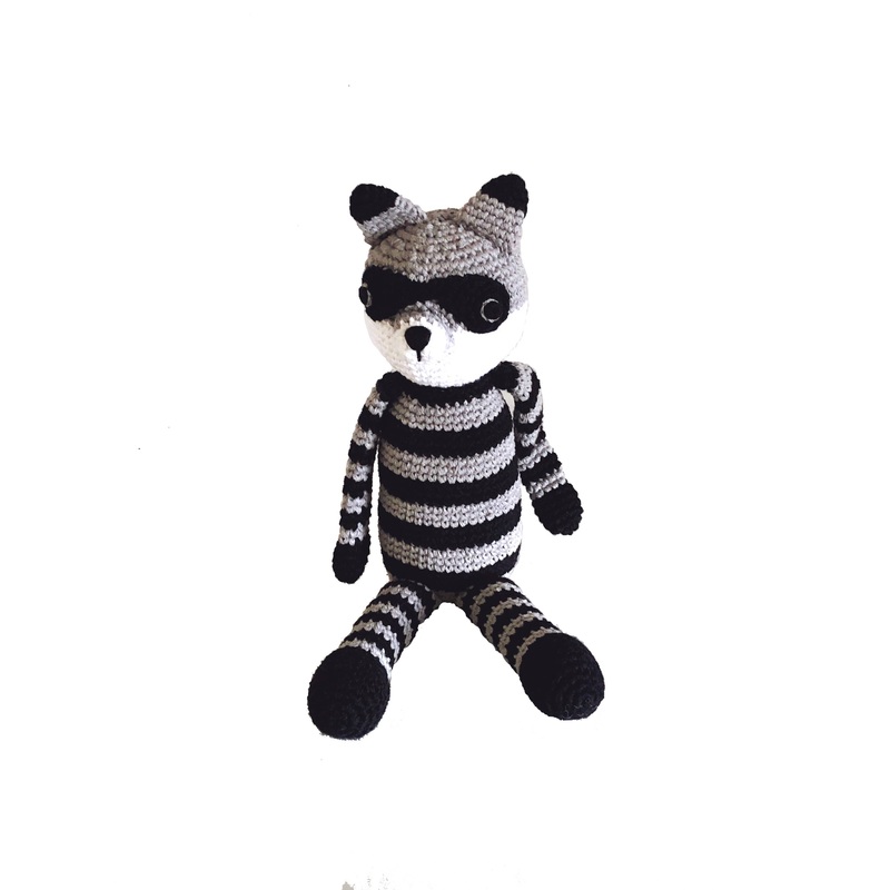 Woodlands Plush Toy Raccoon