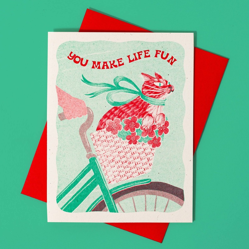 You Make Life Fun - Friendship Card
