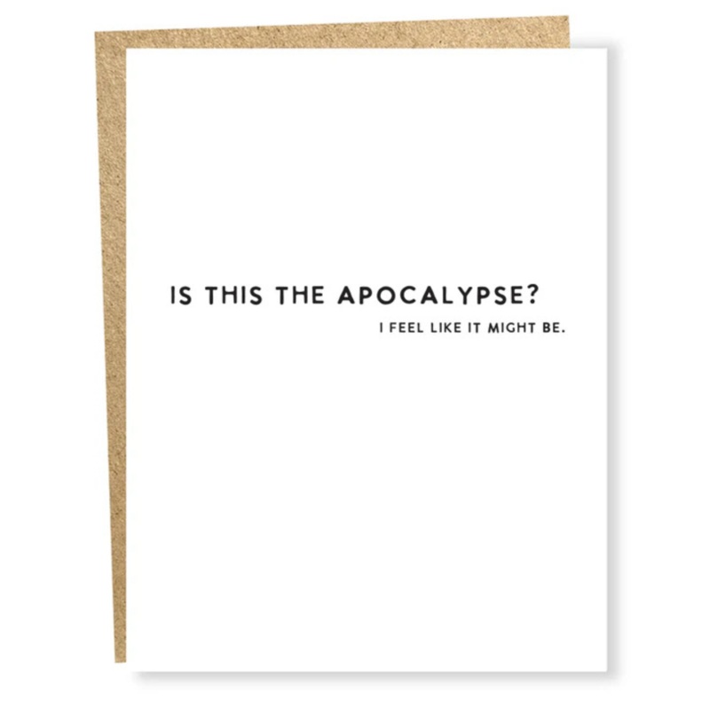 Apocalypse Everyday Card