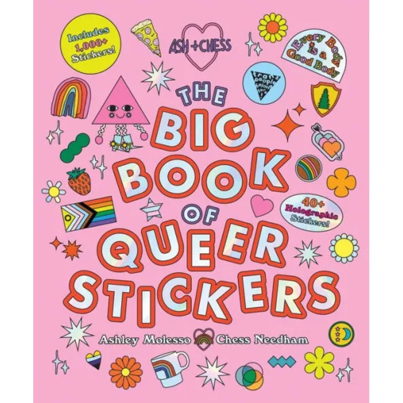 Ash & Chess The Big Book of Queer Stickers