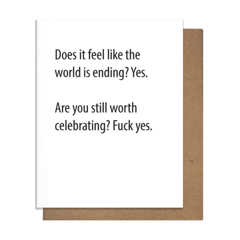 Does It Feel - Birthday Card
