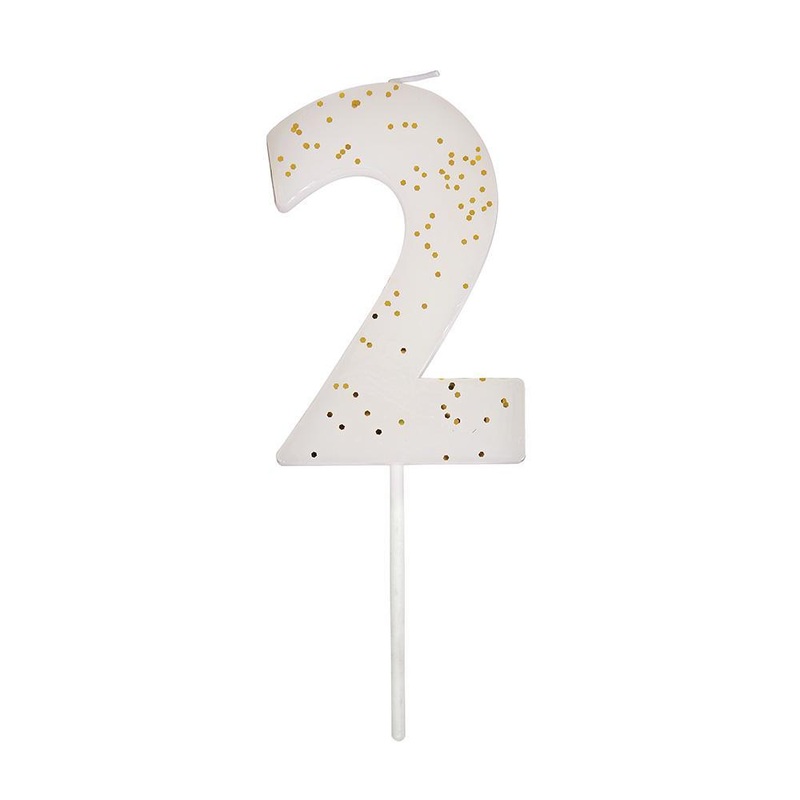 Meri Meri Glittered Number Birthday Candle