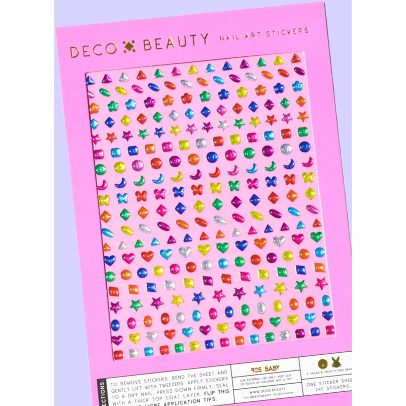 Nail Art Stickers - 90s Baby
