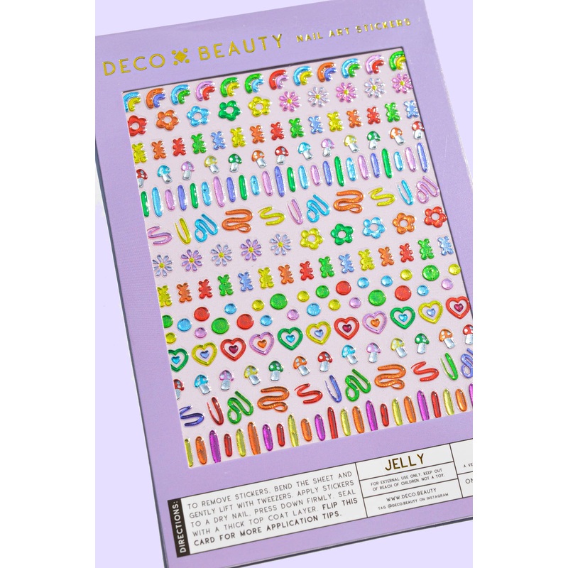 Nail Art Stickers - Jelly