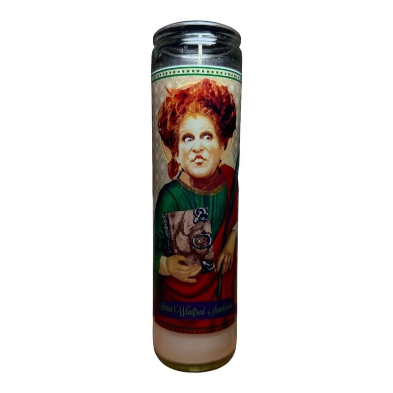 'Saint Winifred' Sanderson Sisters Hocus Pocus Luminary Candle