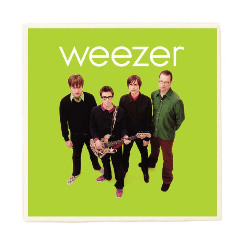 Weezer Green Album Coaster