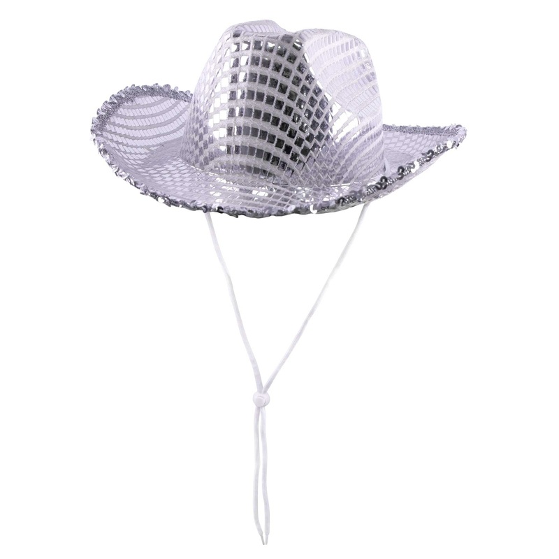 COWBOY HAT MIRROR SEQUINS