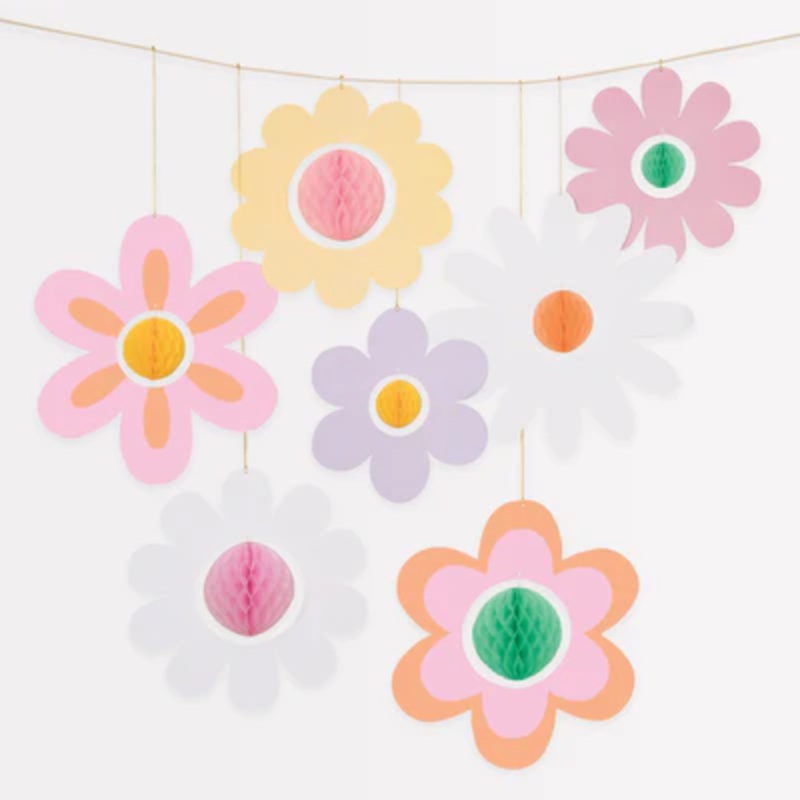 Groovy Flower Hanging Decor