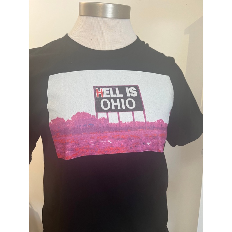 Hell is Ohio Unisex Tshirt - Black