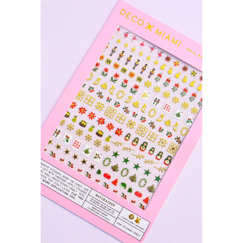 Nail Art Stickers - Nutcracker