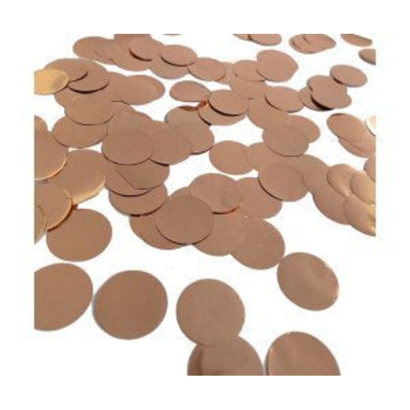 Rose Gold Confetti 2cm Dots 15g