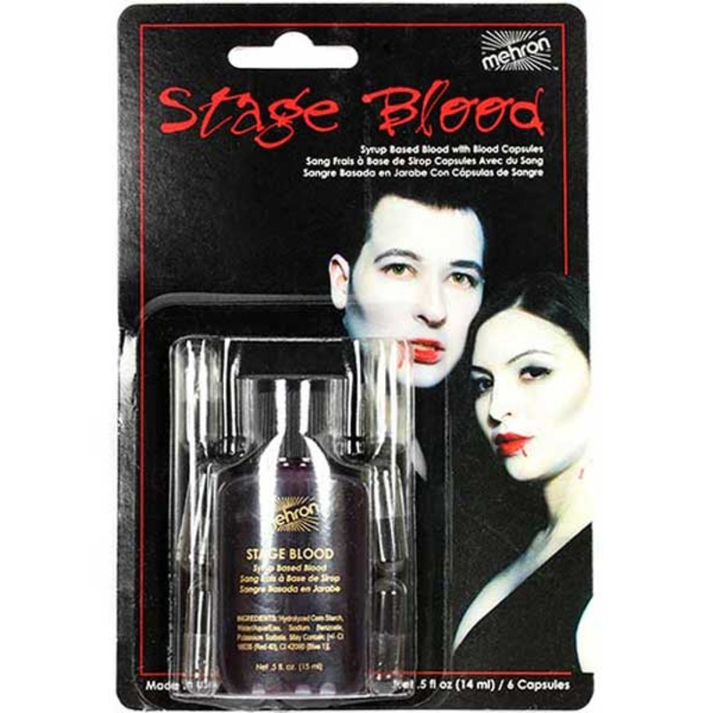 14ml Gruesome Stage Blood With Capsules By Mehron