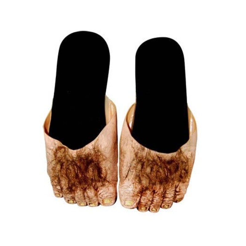 Big Ol' Hairy Feet Costume Shoes