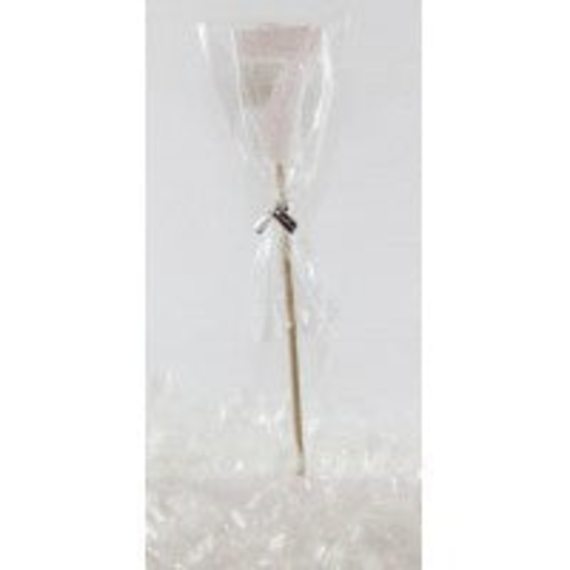 Candle White Glitter Number 7