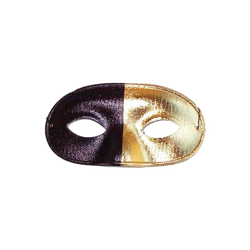 Classic Black and Gold Adults Masquerade Mask