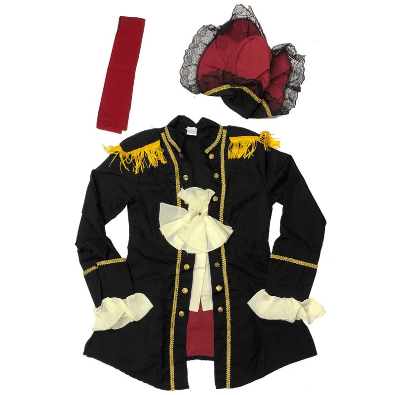 Deluxe Pirate Captain Womens Costume - Size Medium