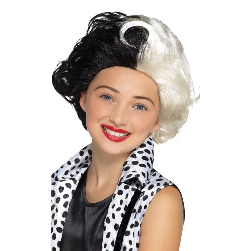 Evil Madame Girls Costume Wig