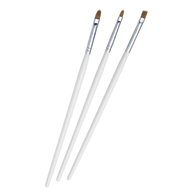 Face Paint Make Up Brushes - Set of Three