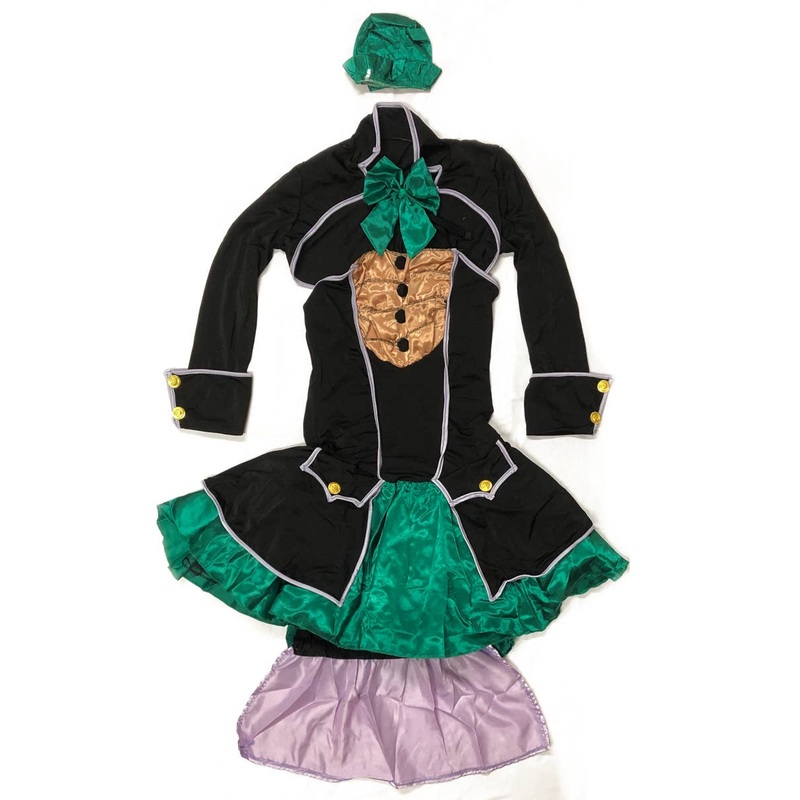 Mad Hatter Womens Sexy Fancy Dress Costume - Size Small