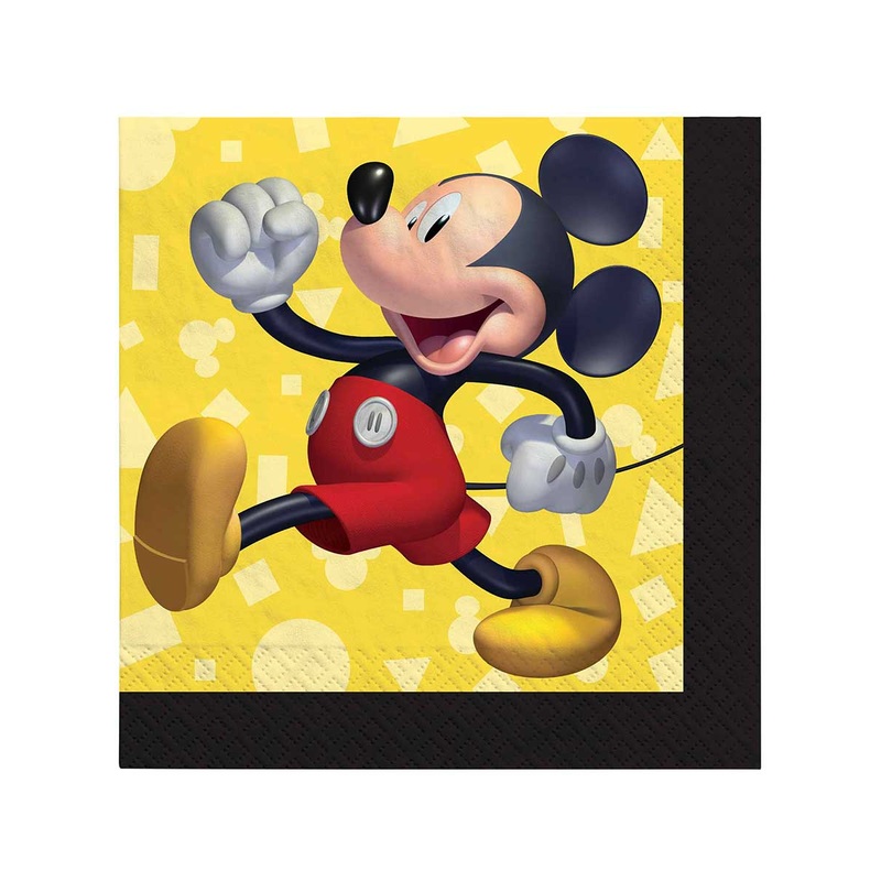 Mickey Mouse Forever 16 Pack Beverage Napkins
