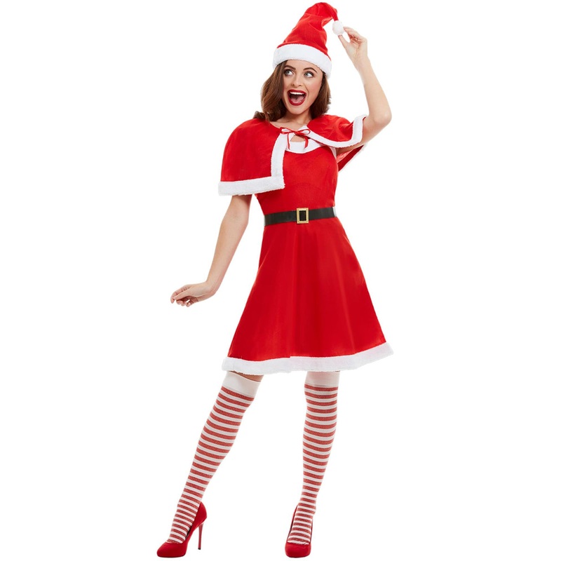 Miss Santa Womens Red Christmas Costume