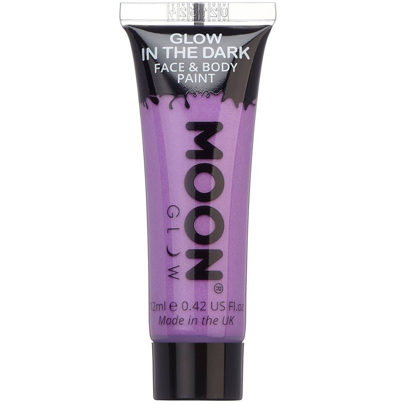 Moon Glow Purple Glow in the Dark Cream Face Paint