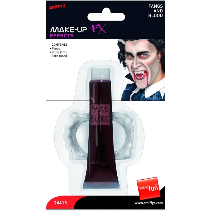 Special FX Vampire Blood and Fangs Make-up Kit