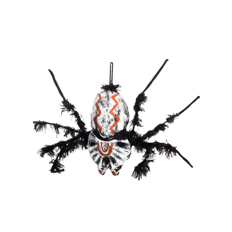 Animated Shaking and Light Up Spider Halloween Decoration