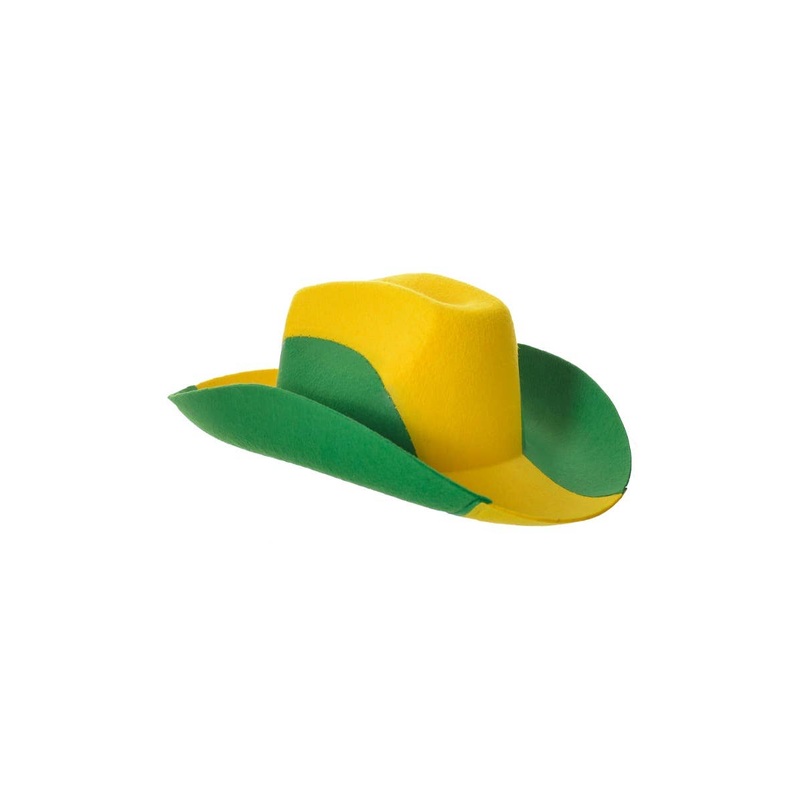 Australian Green and Gold Outback Novelty Akubra Hat