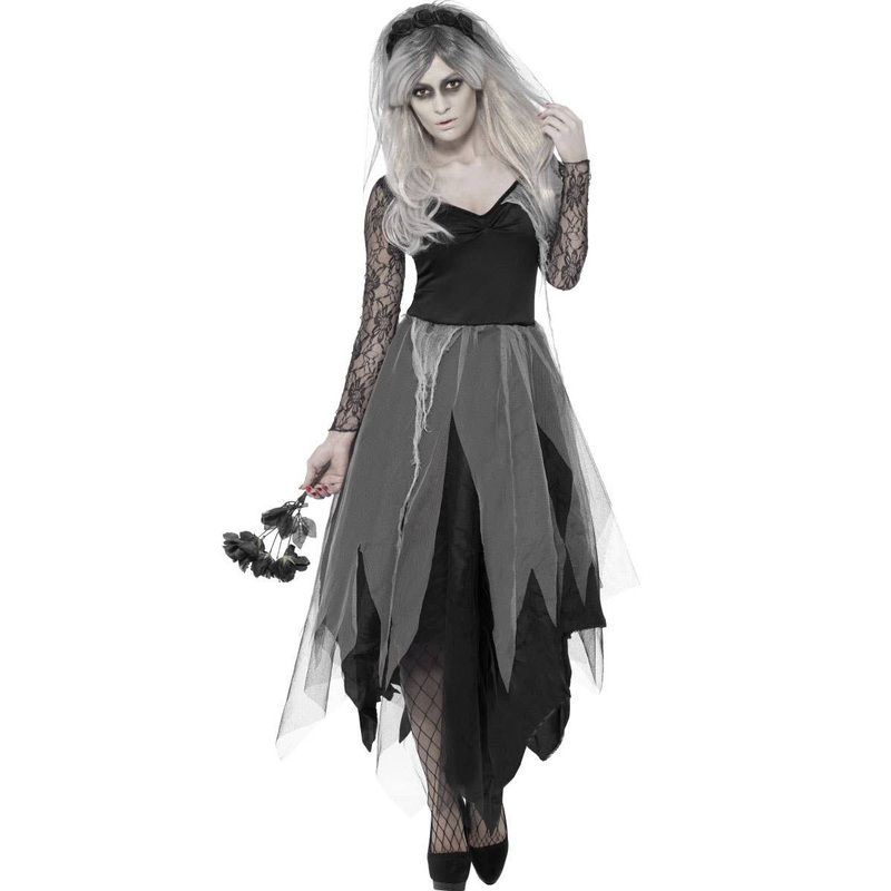 Graveyard Bride Womens Halloween Costume