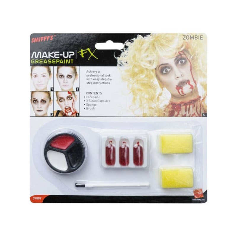 Greasepaint Zombie Halloween Makeup Kit