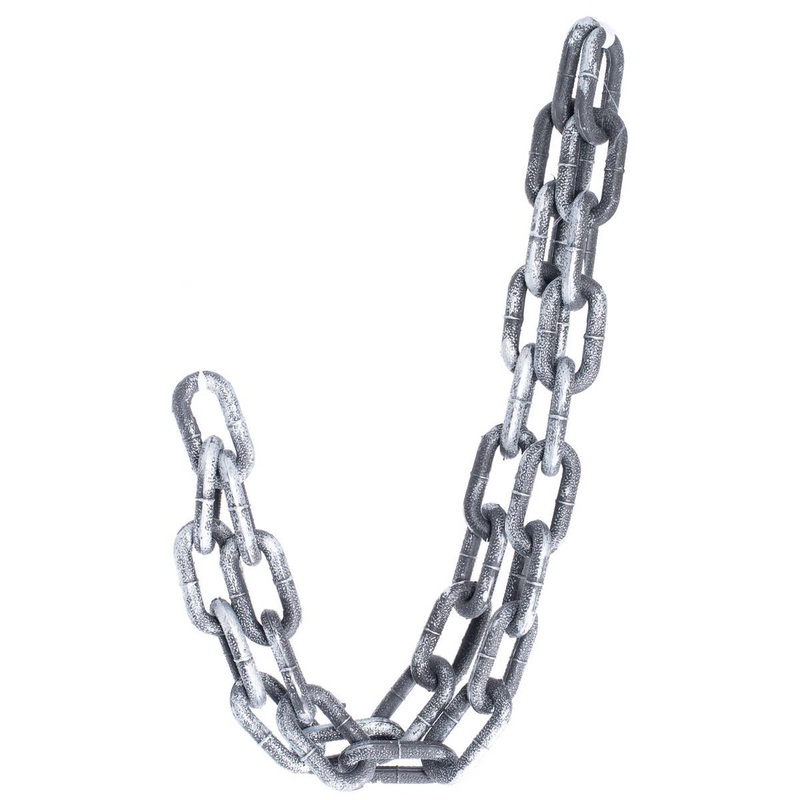 Hanging Halloween Metal Look Chain Decoration