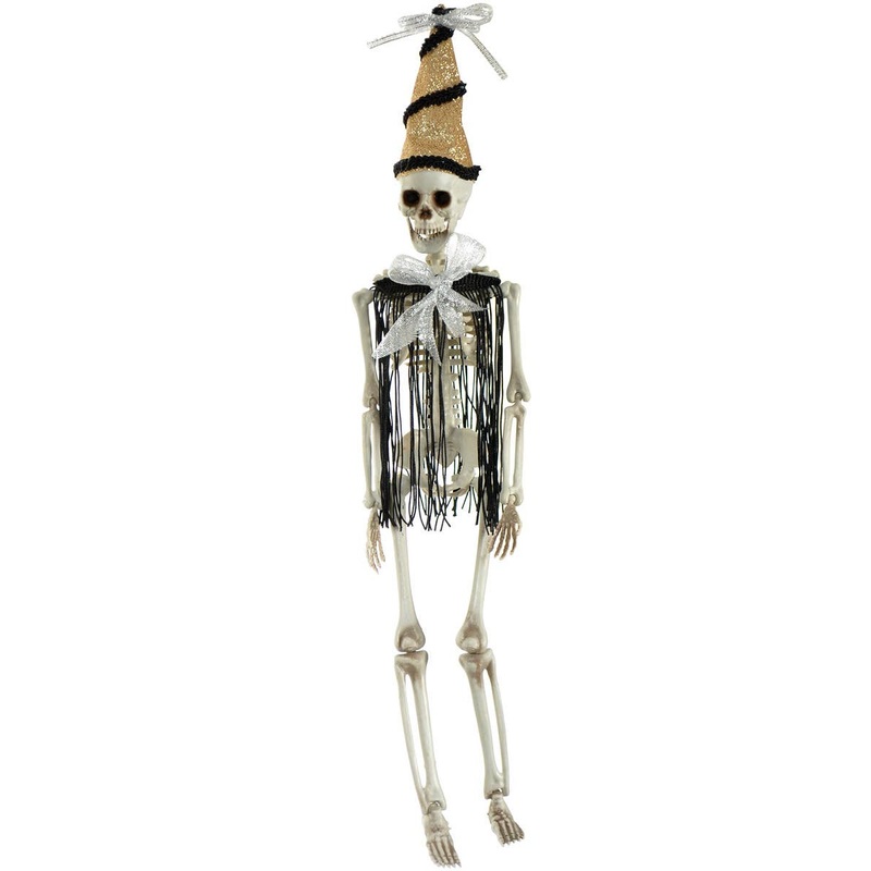 Hanging Party Skeleton 51cm Halloween Decoration