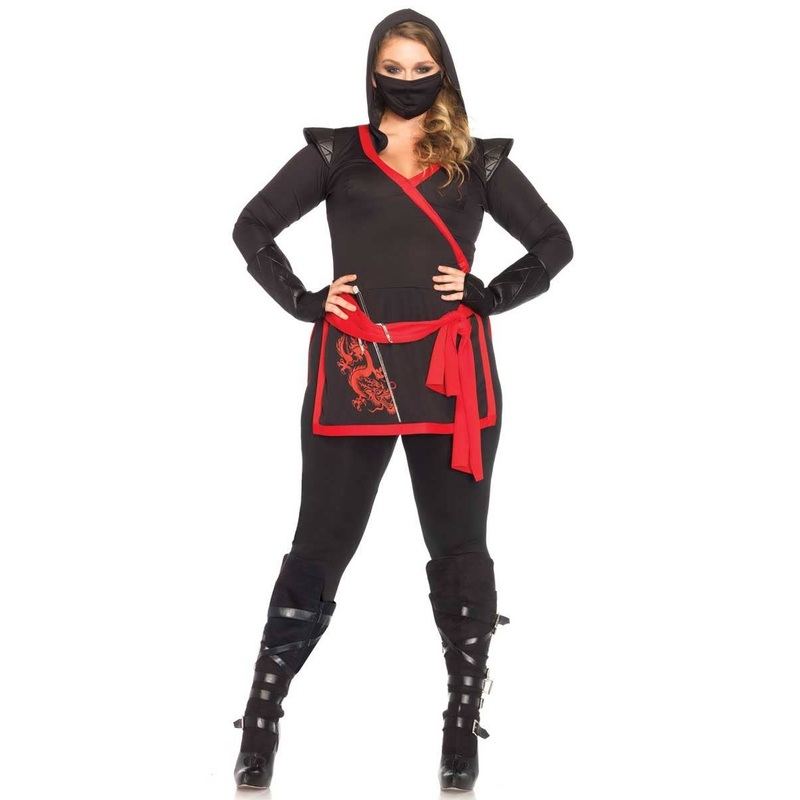 Japanese Ninja Assassin Womens Plus Size Costume