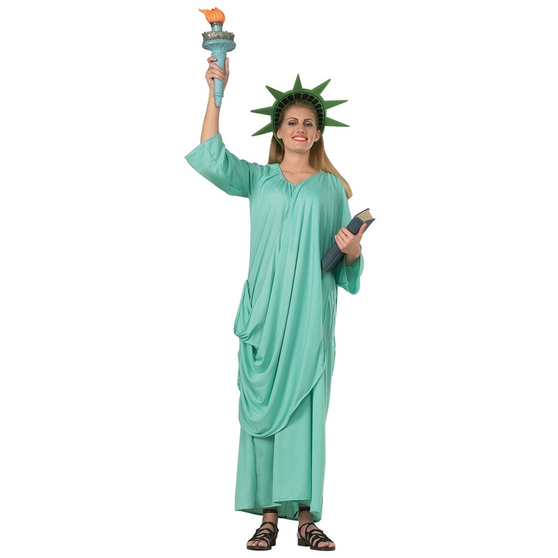 Statue Of Liberty Womens American Costume