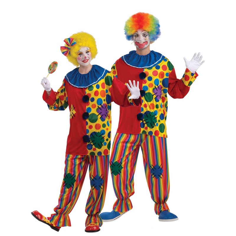 Big Top Clown Adults Circus Dress Up Costume