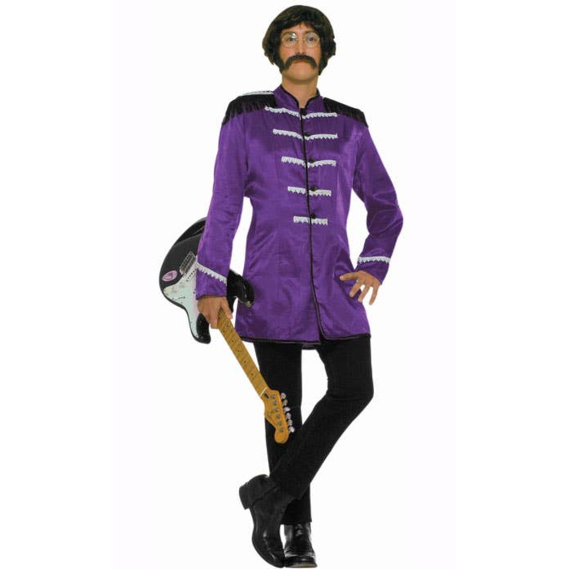 British Explosion Mens Purple Beatles Costume