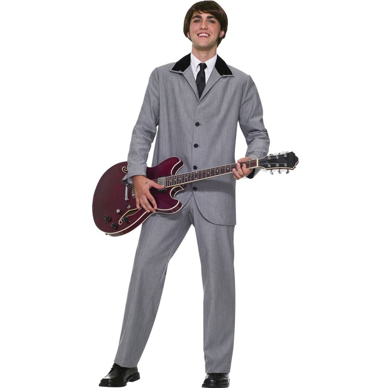 British Invasion Mens 1960s Beatles Costume