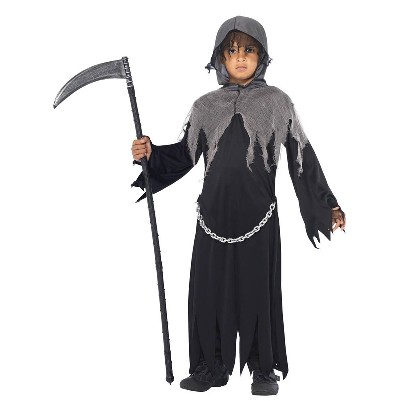 Creepy Grim Reaper Boys Halloween Costume
