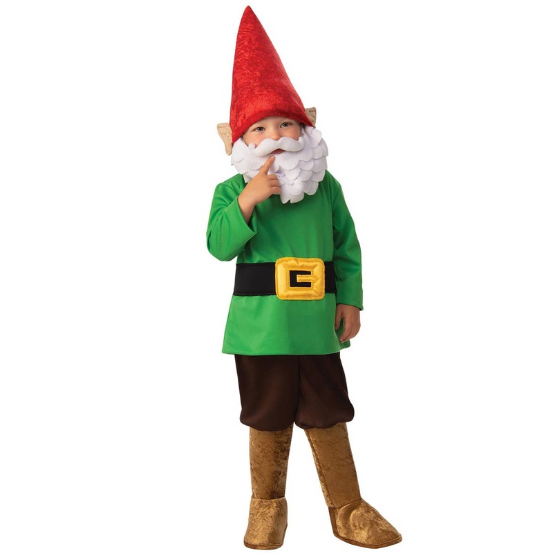 Cute Garden Gnome Boys Fancy Dress Costume